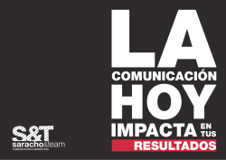 comunicaci&oacute;n - Saracho Team