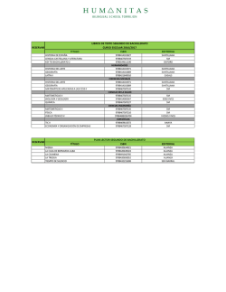 2&ordm; bachillerato