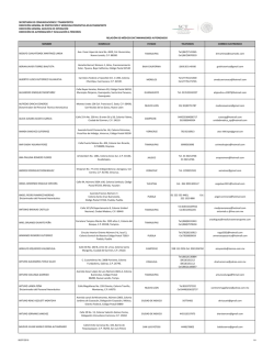 secretar&iacute;a de comunicaciones y transportes direcci&oacute;n general de