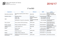 3&ordm; de ESO - Carmelitas Cartagena