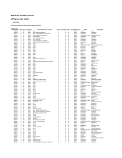 OMISOS AL CENSO DE MATRICULA 03-07