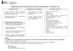 6&ordm; de PRI - Gobierno de Canarias