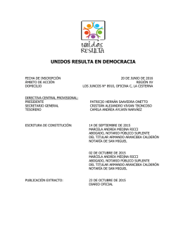 Unidos Resulta en Democracia