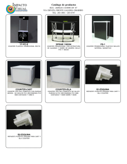 Cat&aacute;logo de productos - IMPACTO VISUAL INTERNACIONAL