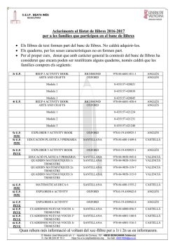 Aclariments llibres de text 16-17 PDF