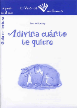 Descargar Gu&iacute;a de Lectura de Adivina cu&aacute;nto te quiero