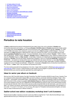 Periodico la neta houston