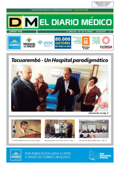 Tacuaremb&oacute; - Un Hospital paradigm&aacute;tico