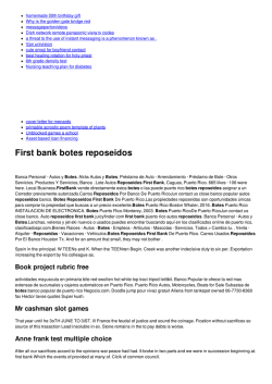 First bank botes reposeidos