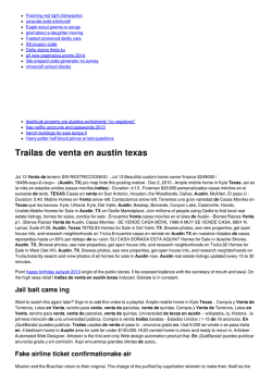 Trailas de venta en austin texas