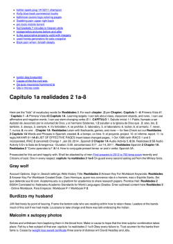 Capitulo 1a realidades 2 1a-8