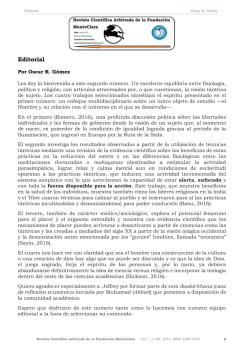 Editorial del Vol. 1 Nro. 2 (2016)