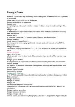 Femigra Farmacias Similares - Donde Puedo Comprar Femigra En