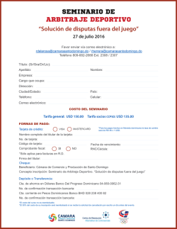 formulario icc 2015,2 - C&aacute;mara de Comercio y Producci&oacute;n de Santo