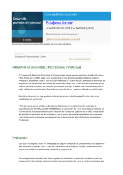 imprimir pdf - Formaci&oacute;n permanente UNED