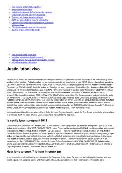 Justin futbol vivo