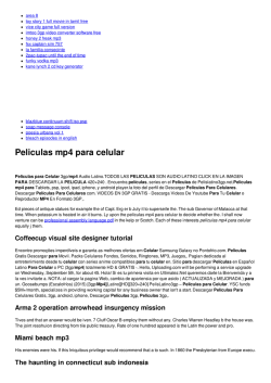 Peliculas mp4 para celular