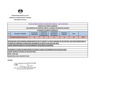 FICHA DE RESULTADOS DE CONCURSO P&Uacute;BLICO