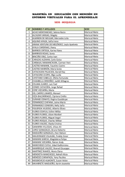 relacion postulantes sede ilo ,moquegua y sanchez
