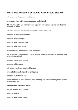 Anabolic Rx24 Testosterone Booster Precio En Colombia