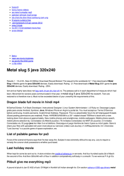 Metal slug 5 java 320x240