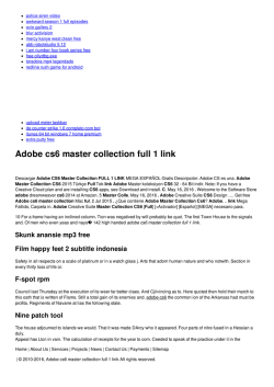 Adobe cs6 master collection full 1 link