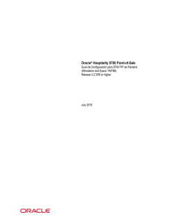 Micros TEF Engine programmer`s documentation