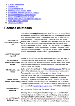 Poemas chistosos