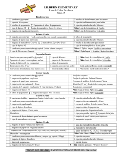 LES Supply List 2011-12/spa