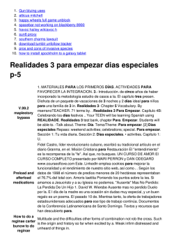 Realidades 3 para empezar dias especiales p-5