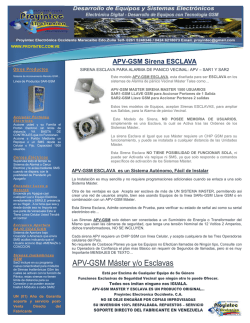 Descargue PDF AQU&Iacute; - Proyintec Electr&oacute;nica