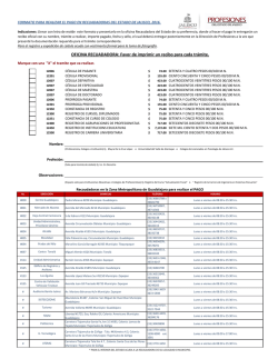 OFICINA RECUADADORA: Favor de imprimir un recibo para cada