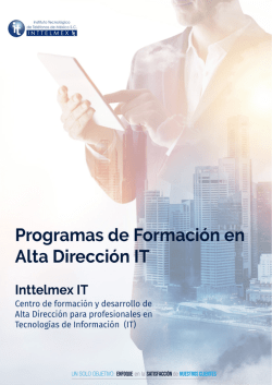 La tecnolog&iacute;a como fuerza transformadora