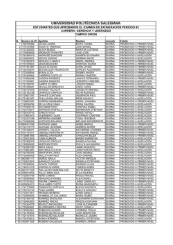 UNIVERSIDAD POLIT&Eacute;CNICA SALESIANA