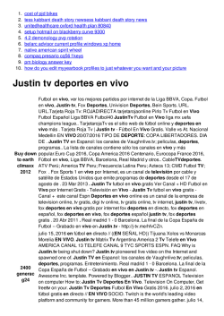 Justin tv deportes en vivo