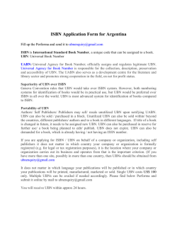 ISBN Application Form