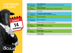 CONFERENCIAS & TALLERES