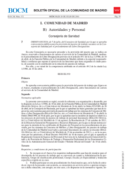 B) Autoridades y Personal - Sede Electr&oacute;nica del Boletin Oficial de