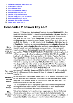 Realidades 2 answer key 4a-2