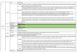 Mi&eacute;rcoles 3/8 Ma&ntilde;ana 8 hs Acreditaci&oacute;n Panel