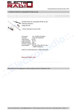 antena portatil dualband pryme al-800