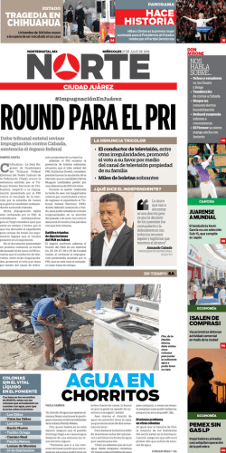 agua en - Nortedigital