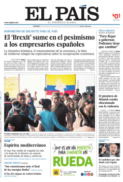 El `Brexit` sume en el pesimismo a los empresarios espa&ntilde;oles
