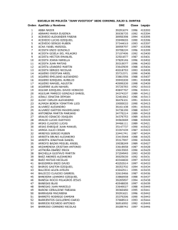 ESCUELA DE POLIC&Iacute;A "JUAN VUCETICH" SEDE CORONEL JULIO