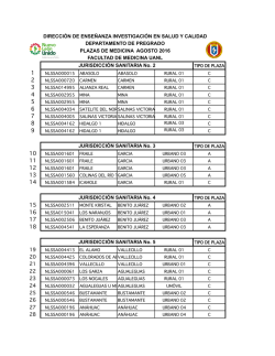 19 20 21 22 23 24 25 26 27 28 JURISDICCI&Oacute;N SANITARIA No. 4