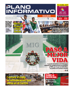 PAS&Oacute; A MEJOR VIDA - Plano Informativo