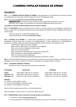 Reglamentaci&oacute;n