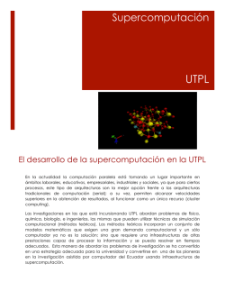 Supercomputaci&oacute;n