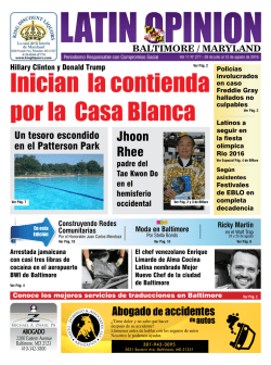 Inician la contienda por la Casa Blanca