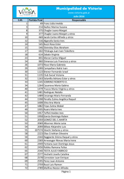 Municipalidad de Victoria, Entre R&iacute;os, Argentina